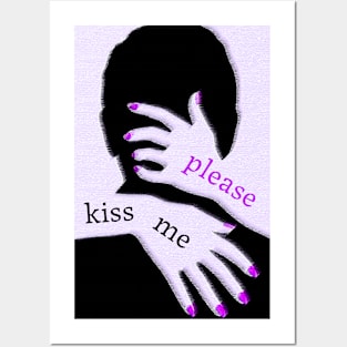 Please kiss me Posters and Art